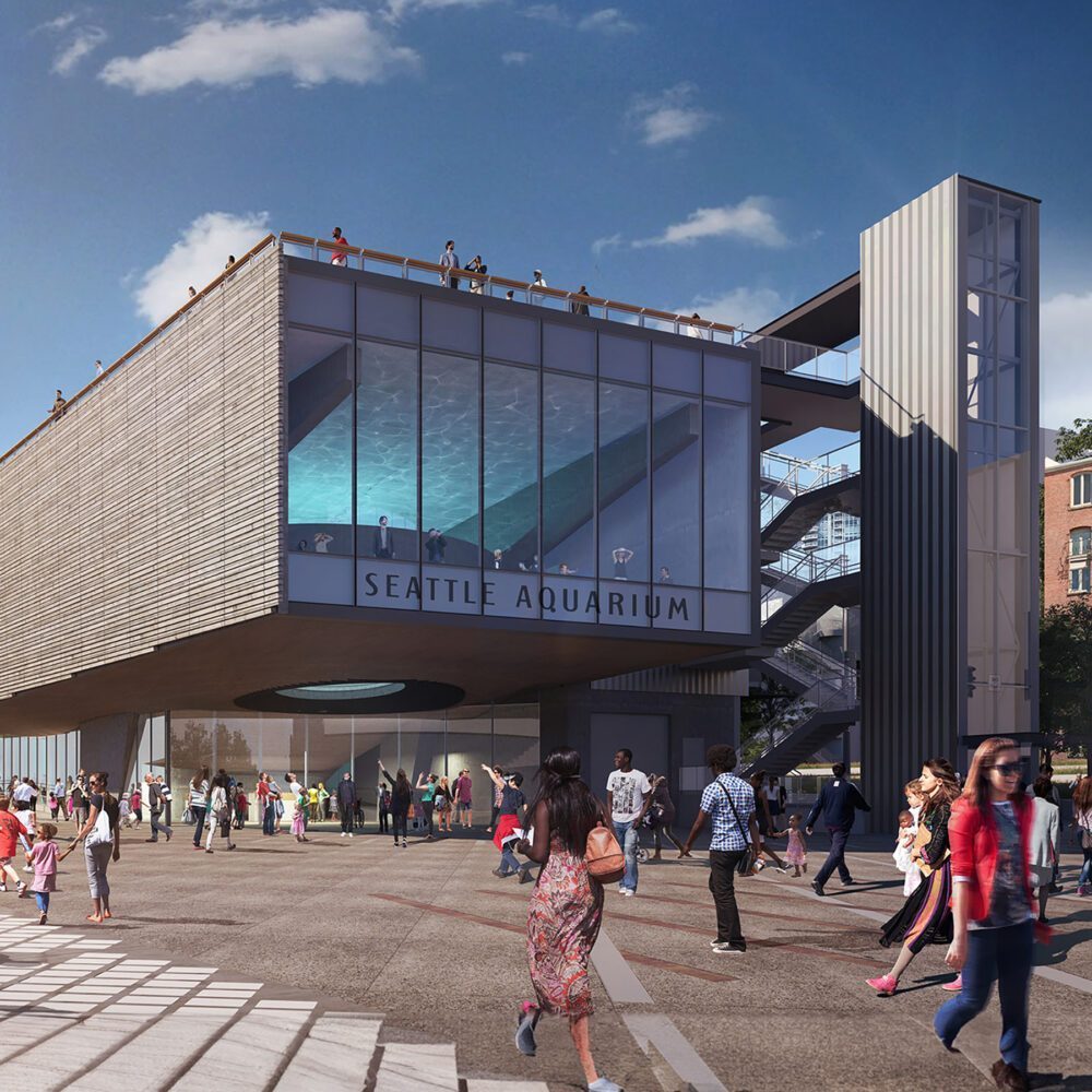 Seattle Aquarium’s Ocean Pavilion To Open This Summer